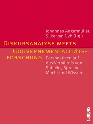 cover image of Diskursanalyse meets Gouvernementalitätsforschung